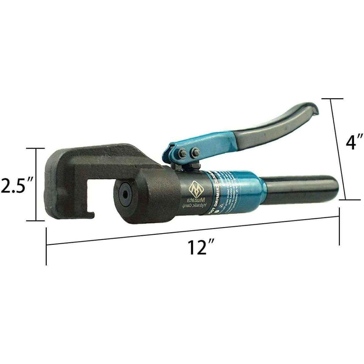 Muzata 45KN Upgrade Custom Hydraulic Hand Crimping Tool, CR09 CK12, CT1