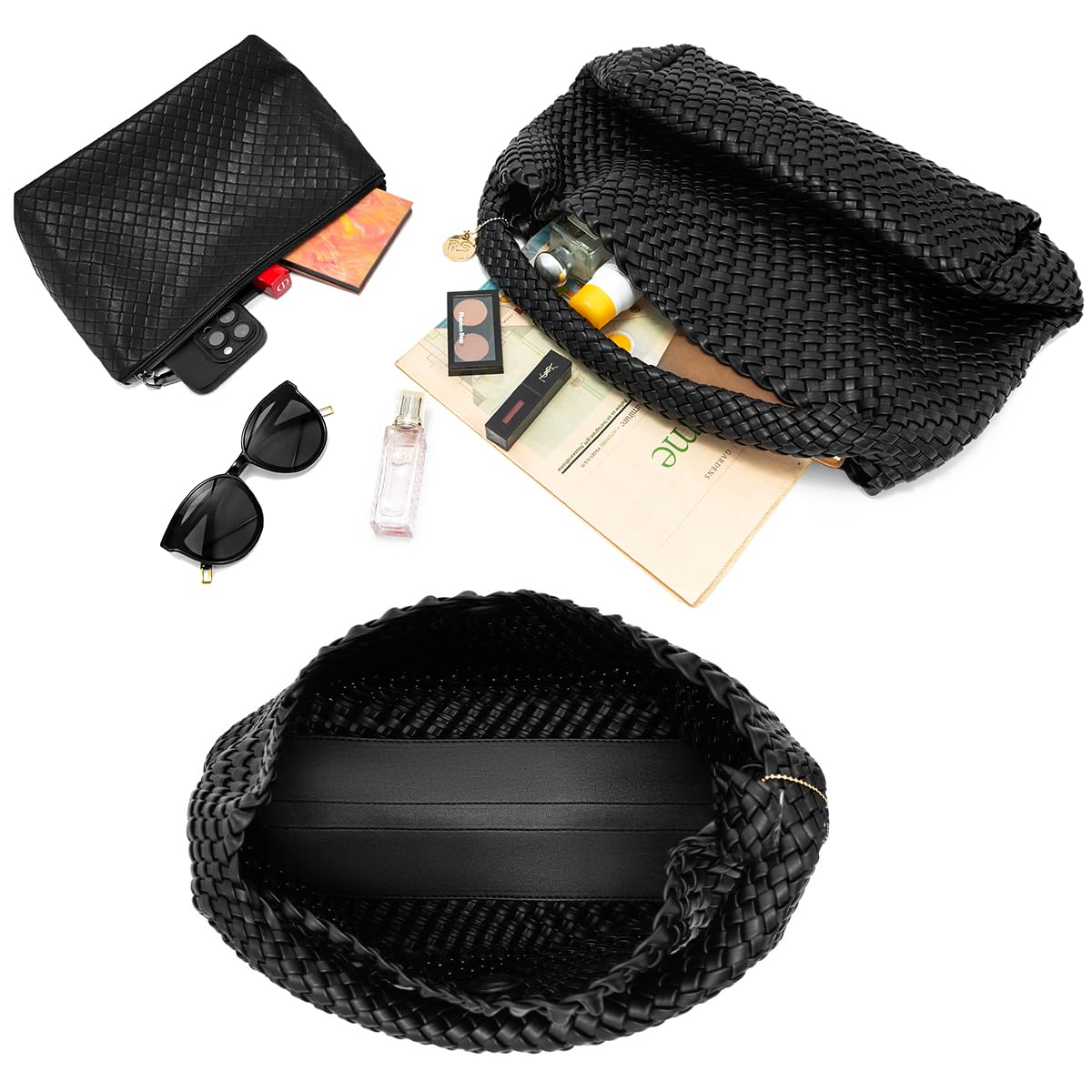Puspett Simon woven handbag