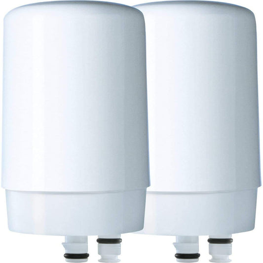 Brita COMINHKR063772 Tap Faucet Water, Includes:1 System+2 Filters, White