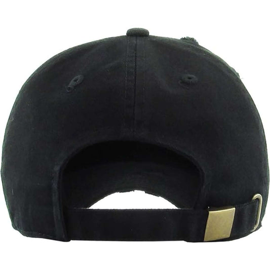 KBETHOS vintage washed distressed cotton cap baseball cap