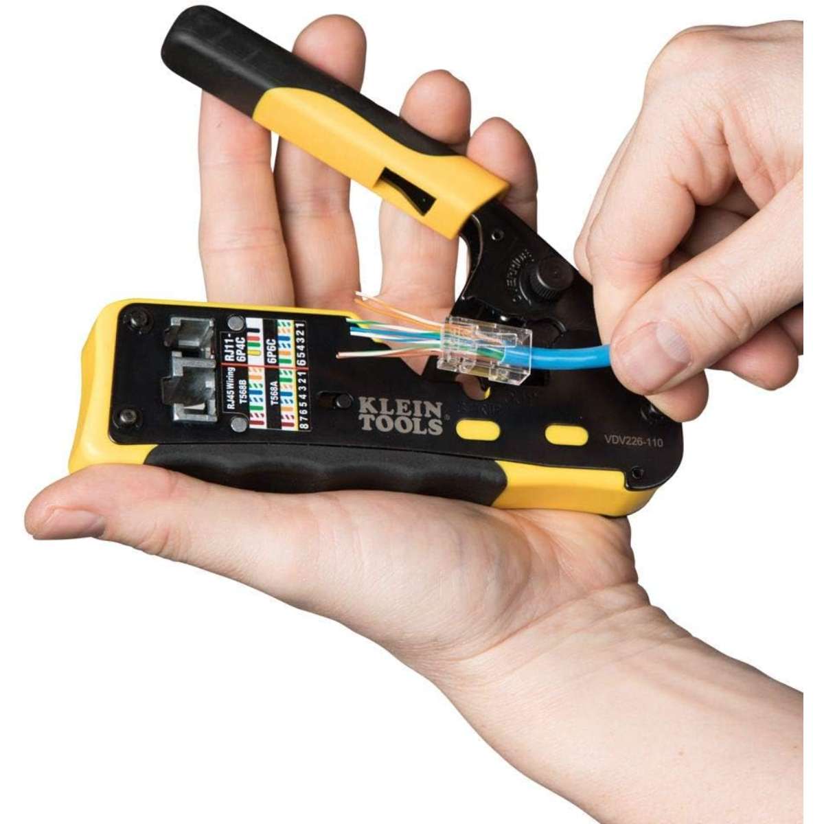Klein Tools VDV226-110 Cable Gripper/Wire Stripper/Wire Cutter