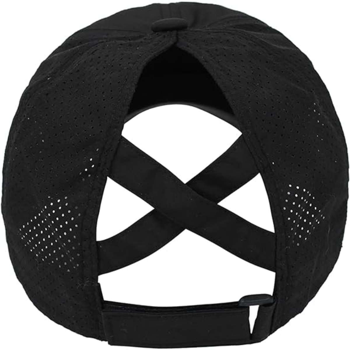 Women's cross ponytail baseball cap