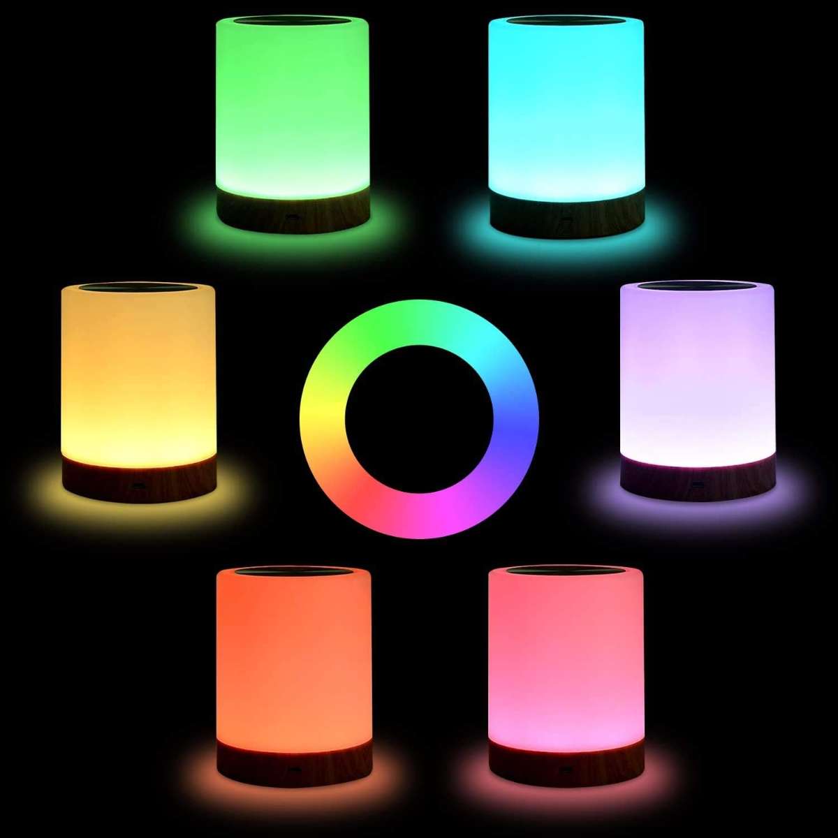 Nightlight, bedroom touch light