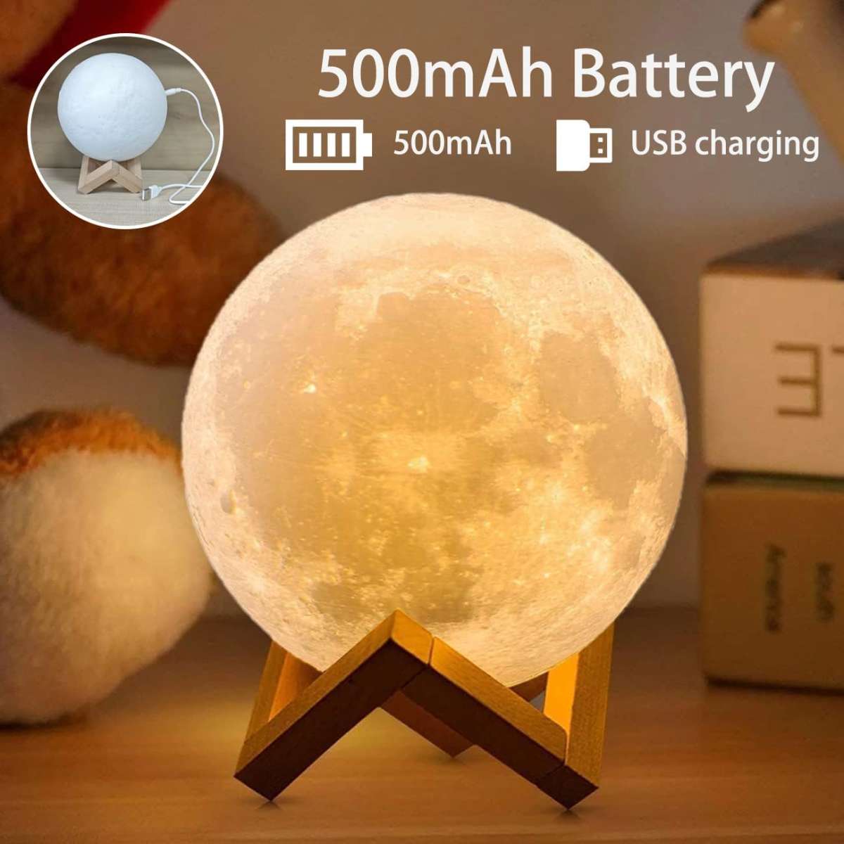 CPLA Moon Light 2024 Upgrade 6 Inch 128 Colors