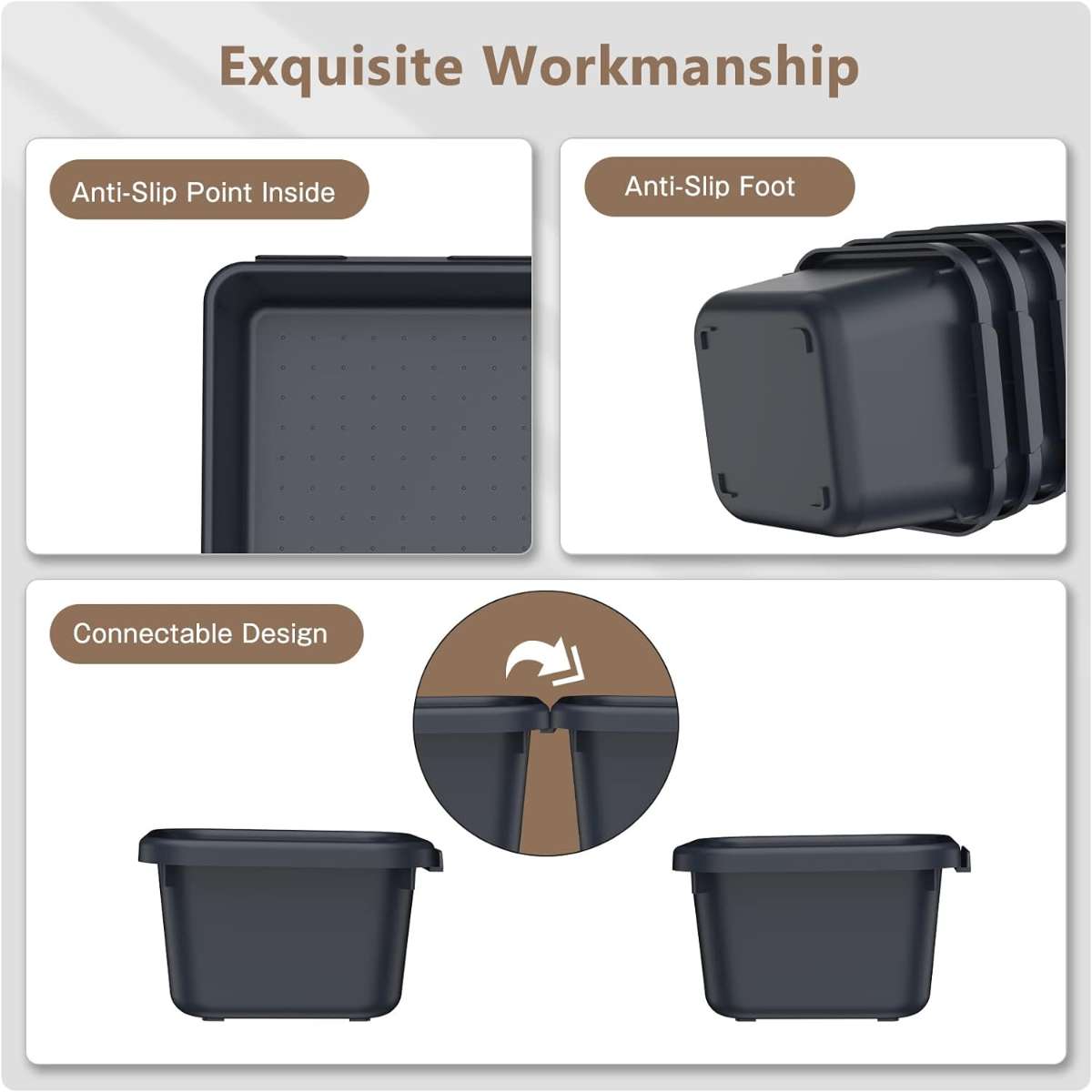 【32PCS】A-LUGEI Toolbox Organizer Tray Separator Set