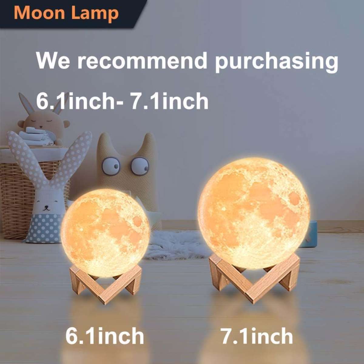 CPLA Moon Light 2024 Upgrade 6 Inch 128 Colors