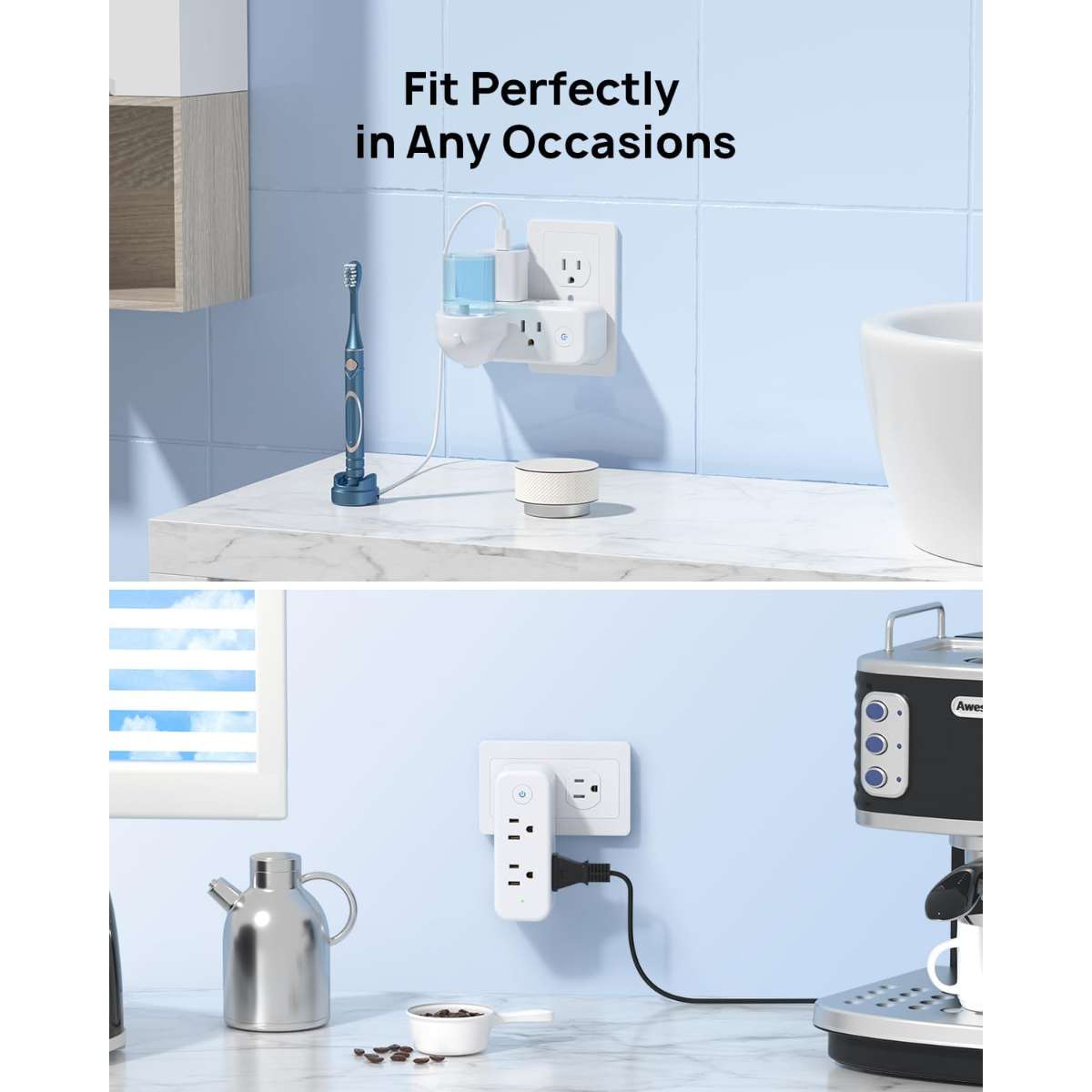 Tron Socket Extenders Surge Protectors