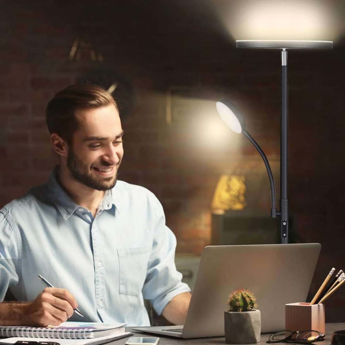 Dimunt Floor Lamp LED Floor Lamp for bright lighting in the living room