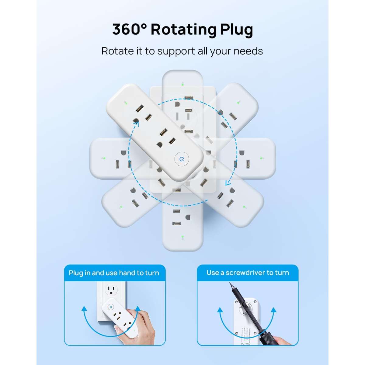 Tron Socket Extenders Surge Protectors