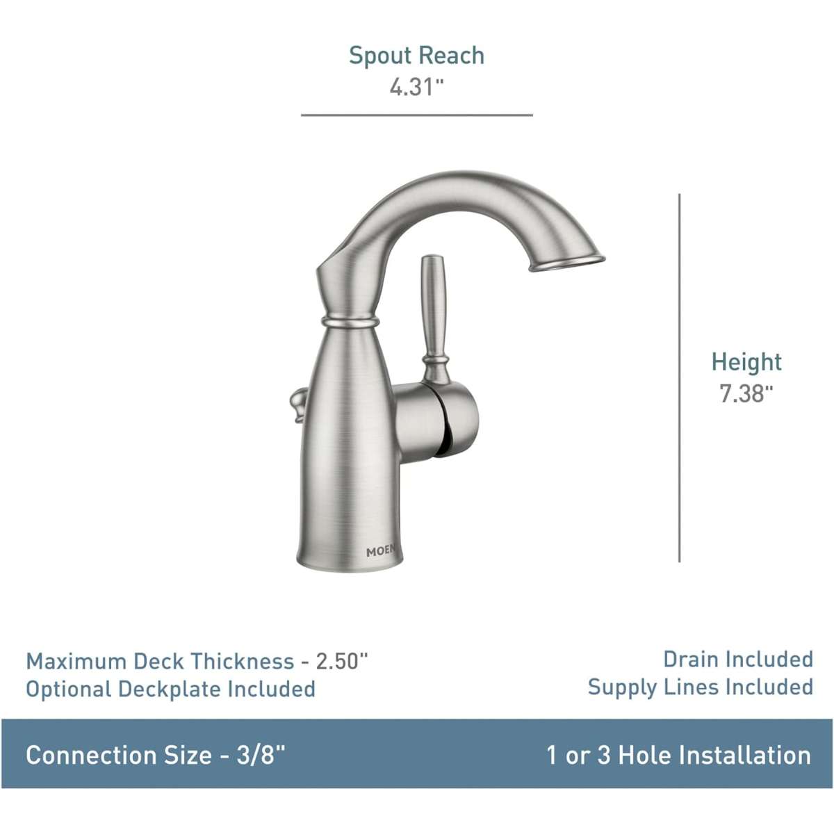 Bronze Single Lever Faucet, 84144BRB