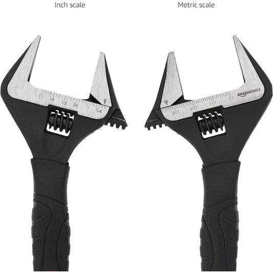 Amazon Brazil x Plumbing Adjustable Wrench with Soft Grip
