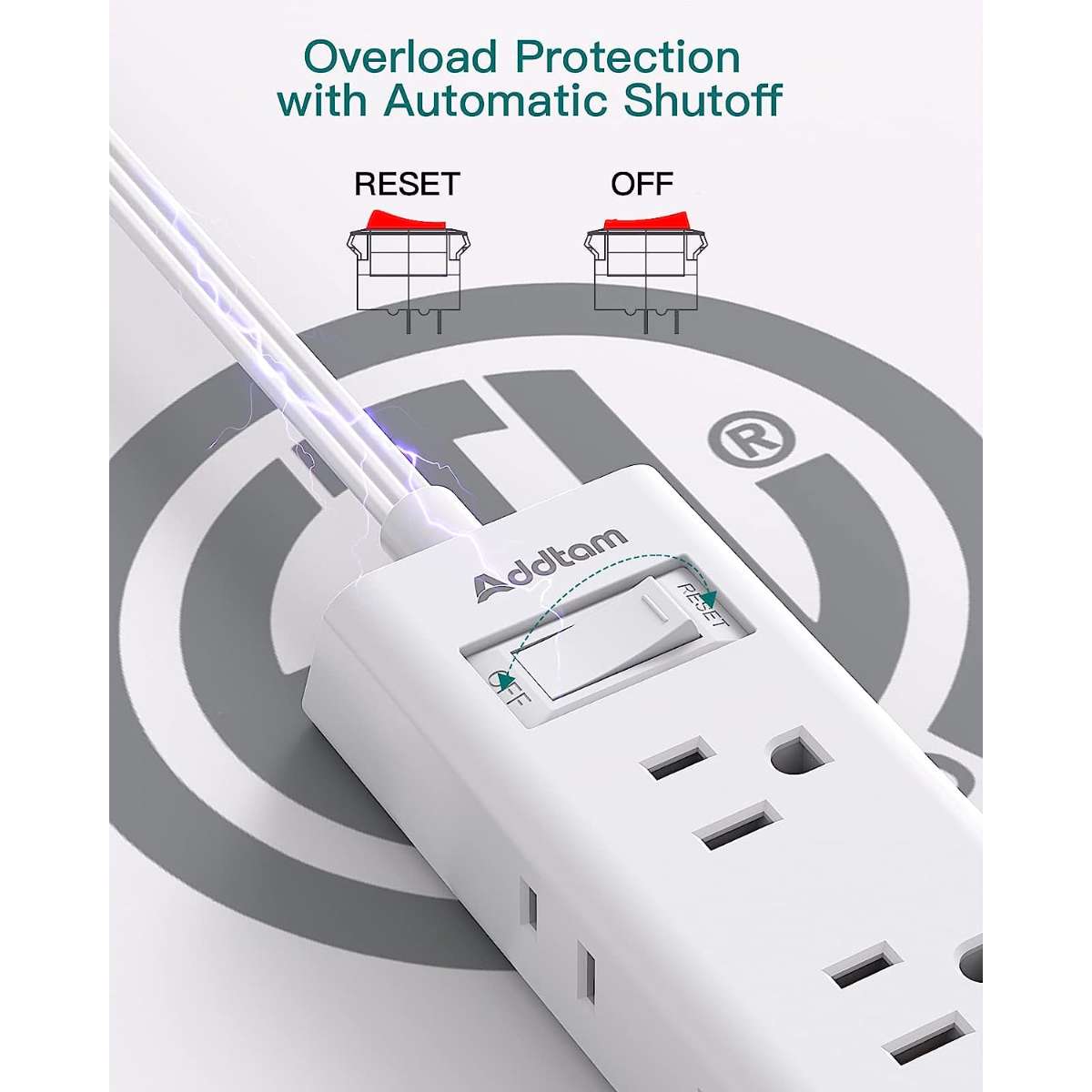 Cruise Esentiars - Flat Plug Power Strip