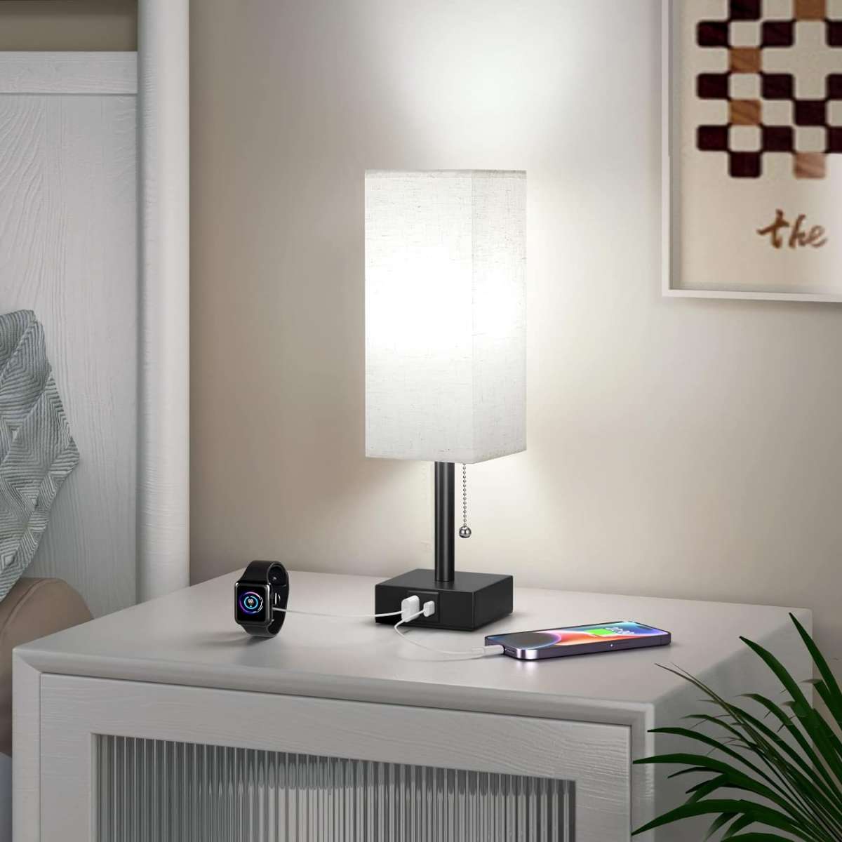 3 color hotbed table lamps (including LED bulbs)