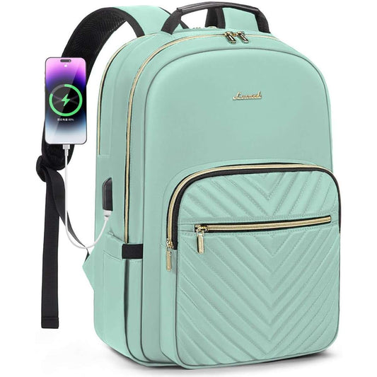 Canvas tote bag waterproof nylon multi-pocket shoulder bag