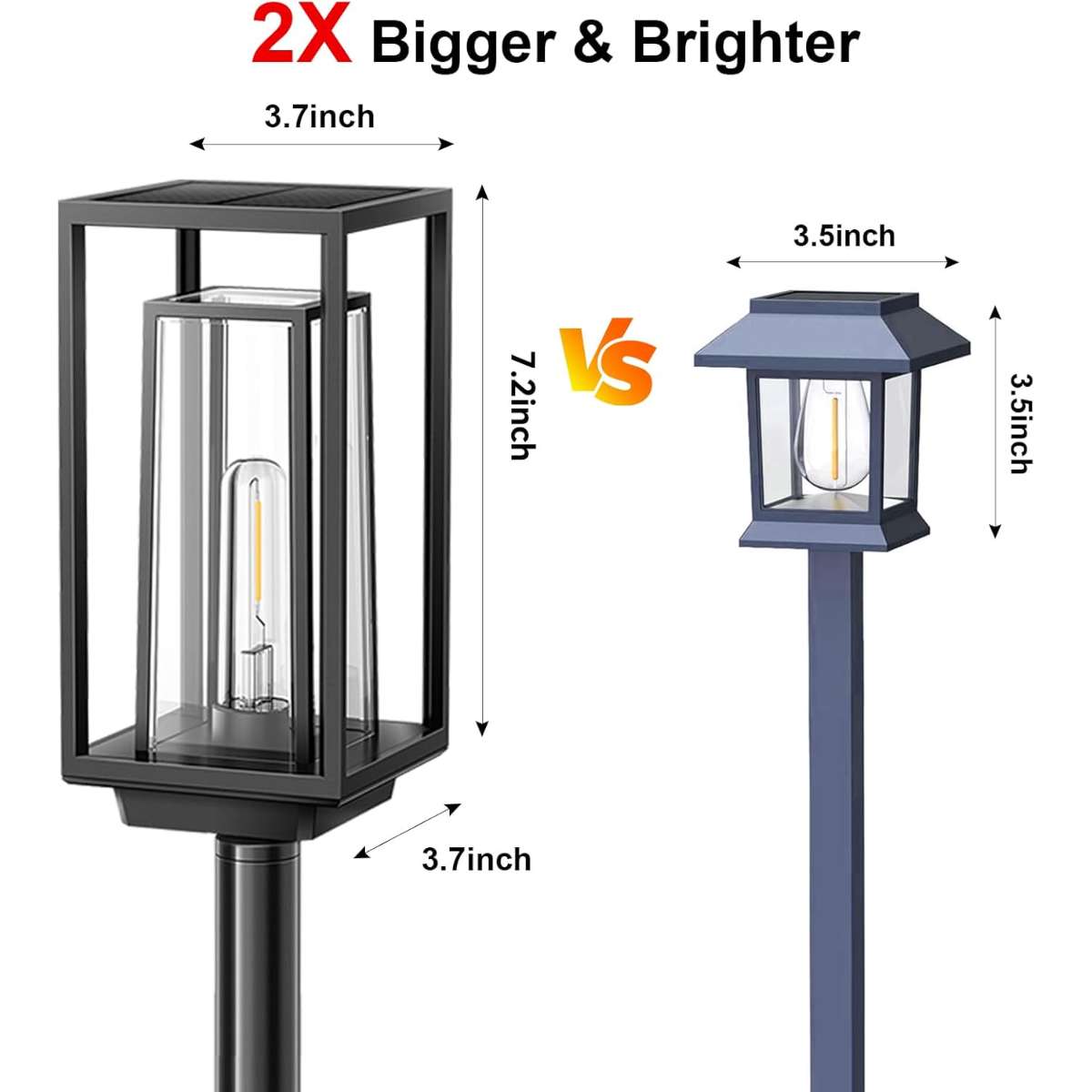 WdtPro Solar Street Light Outdoor