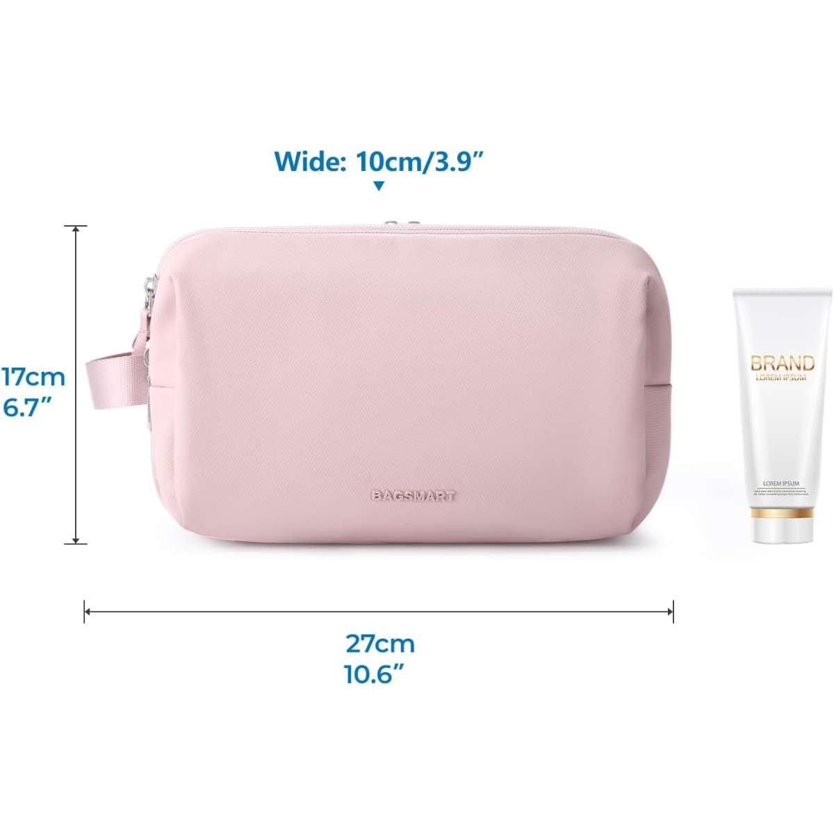 BAGSMART WOMEN'S TOILETRY BAG
