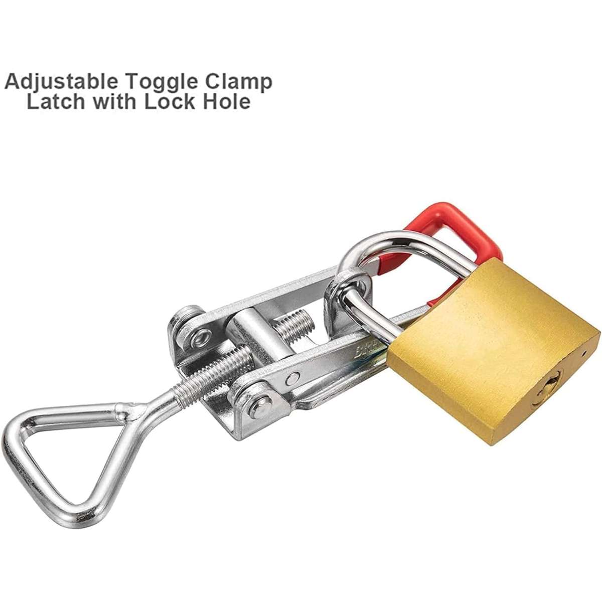 Accessbuy Heavy Duty Adjustable Toggle Latch Clamp 4003 Style (7.5")
