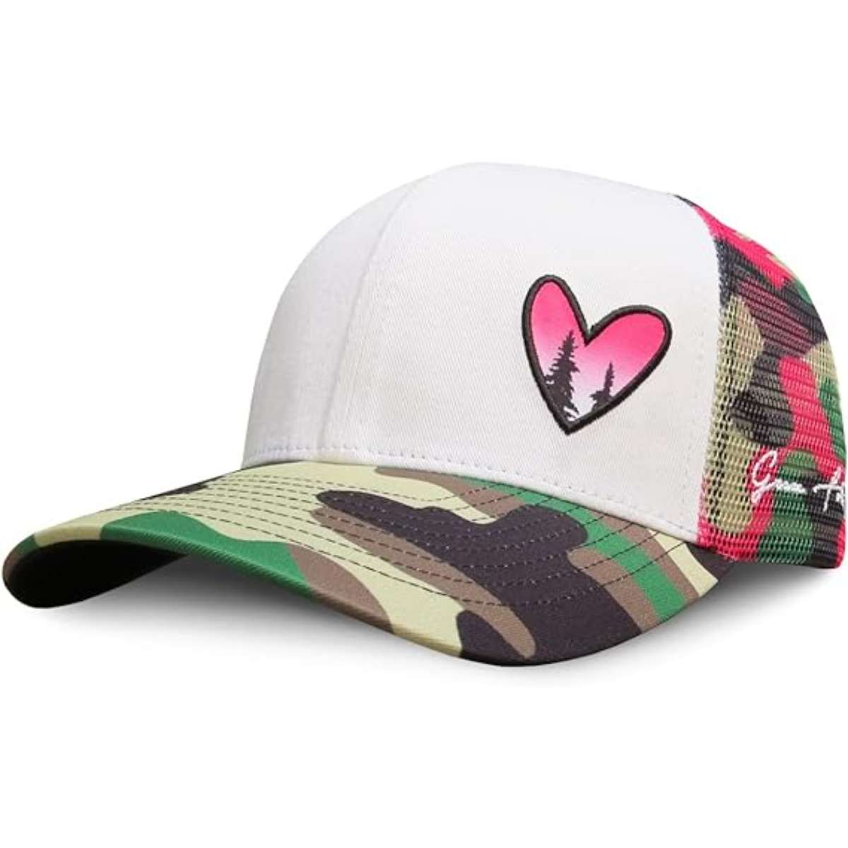 Grace Folly Beach Trucker Hats for Women- Snapback Baseball Cap for Summer