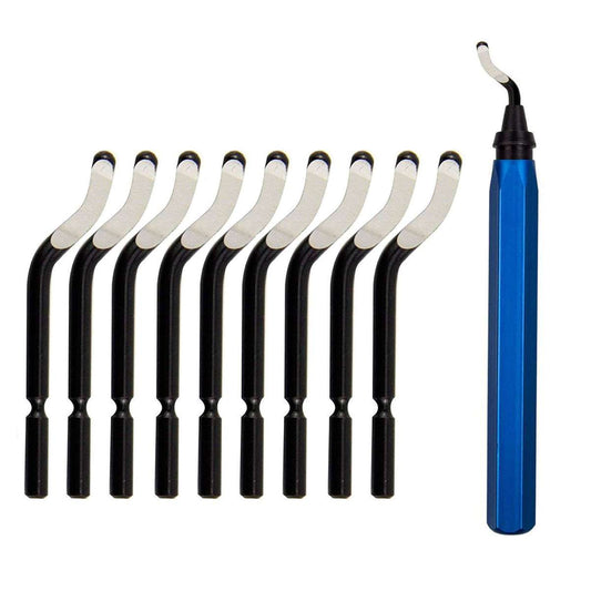 Deburring tool with 10Pcs HSS blade - Deburring tool