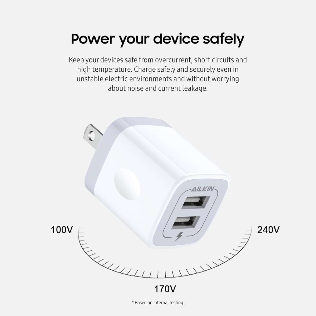 USB wall charger, charger adapter