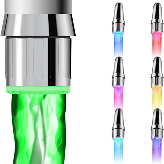 2 color temperature sensitive LED faucet sensors