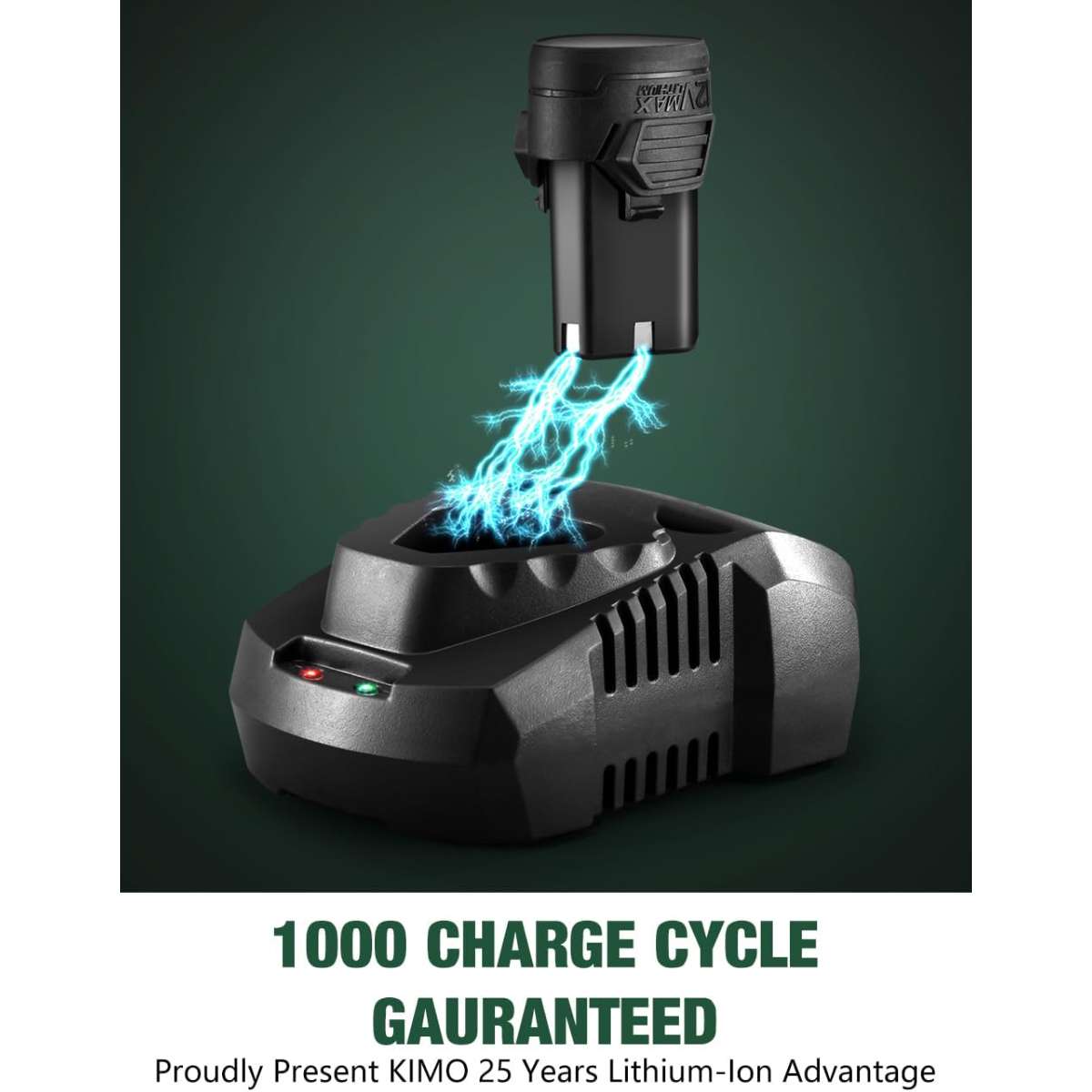KIMO Rechargeable Electric Ratchet Wrench Kit