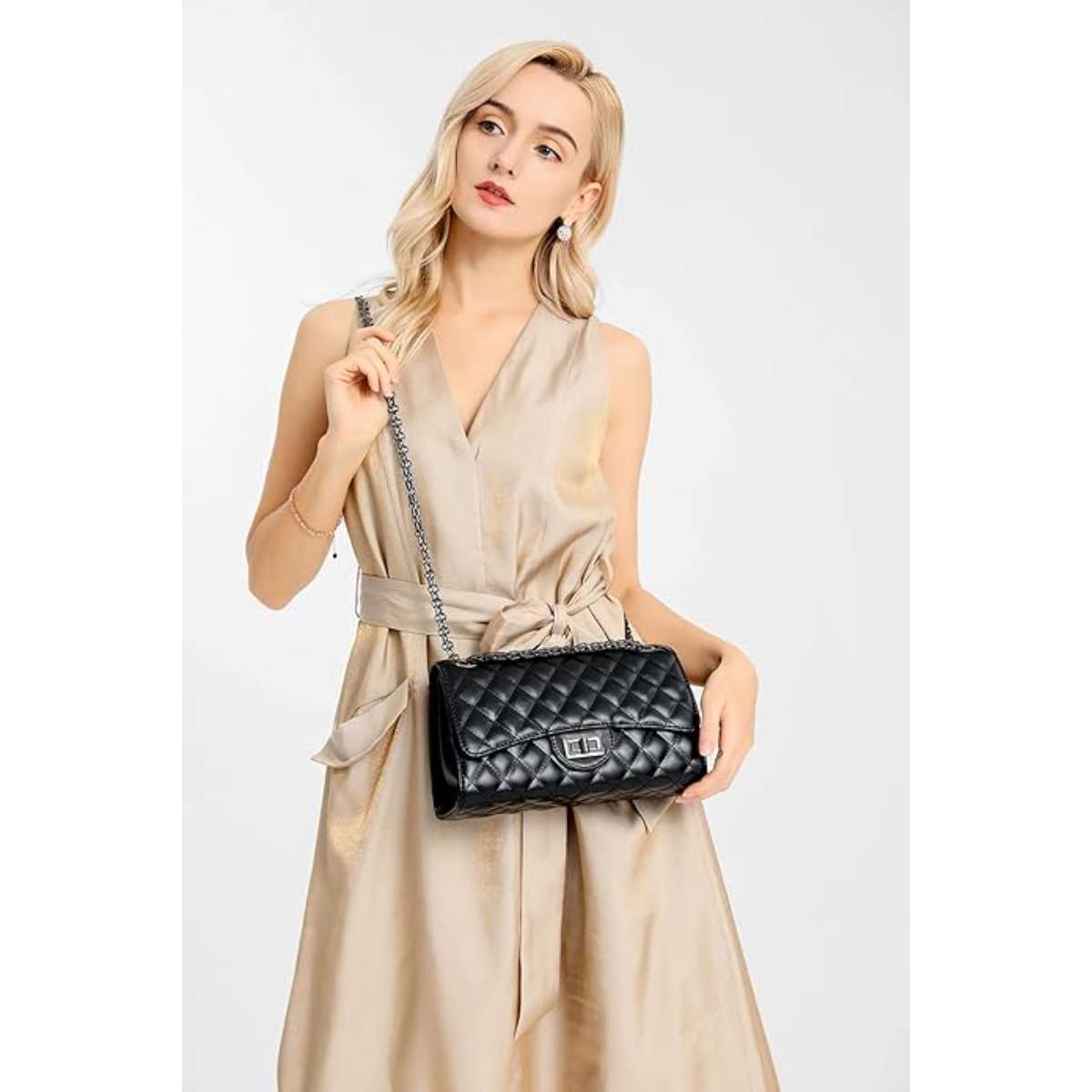 Gladden quilted leather cross-body bag