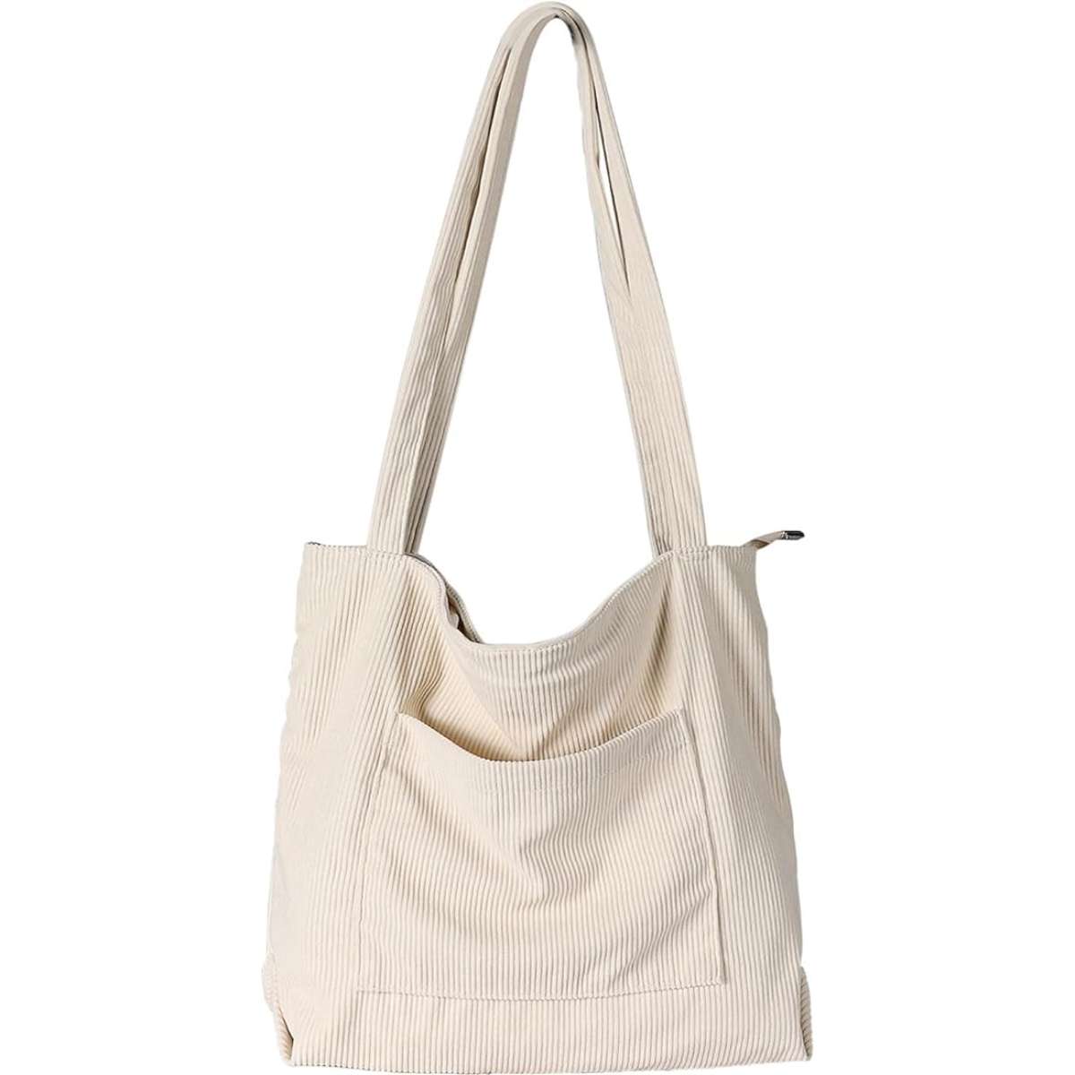 Vantego women's corduroy tote bag