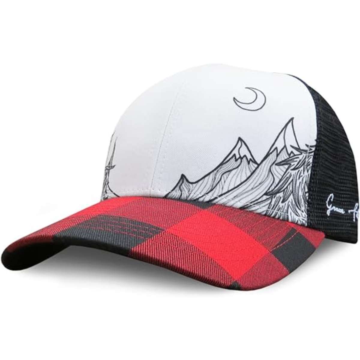 Grace Folly Beach Trucker Hats for Women- Snapback Baseball Cap for Summer
