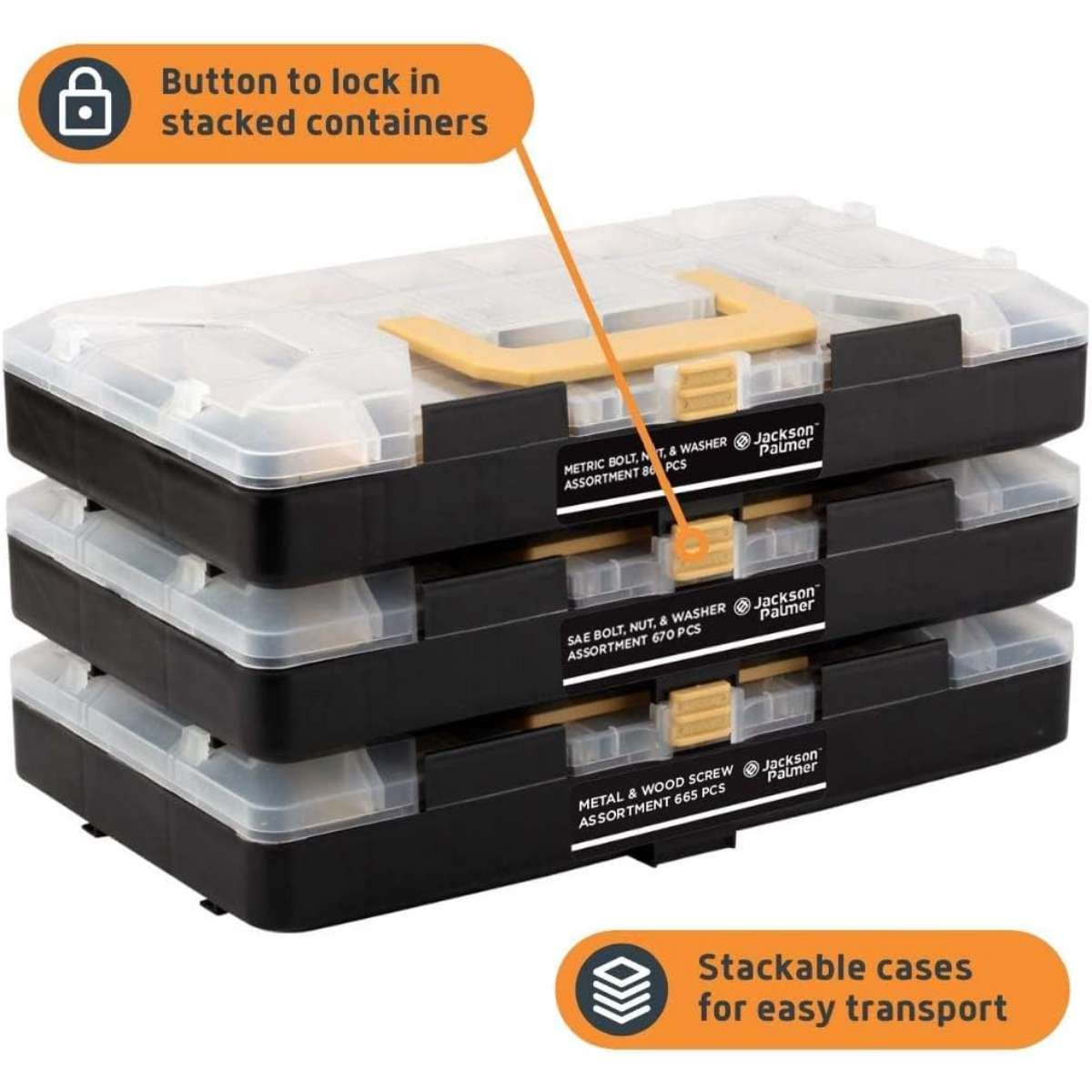 Jackson Palmer 2200 Piece Hardware Assortment Kit (3 Pallets)