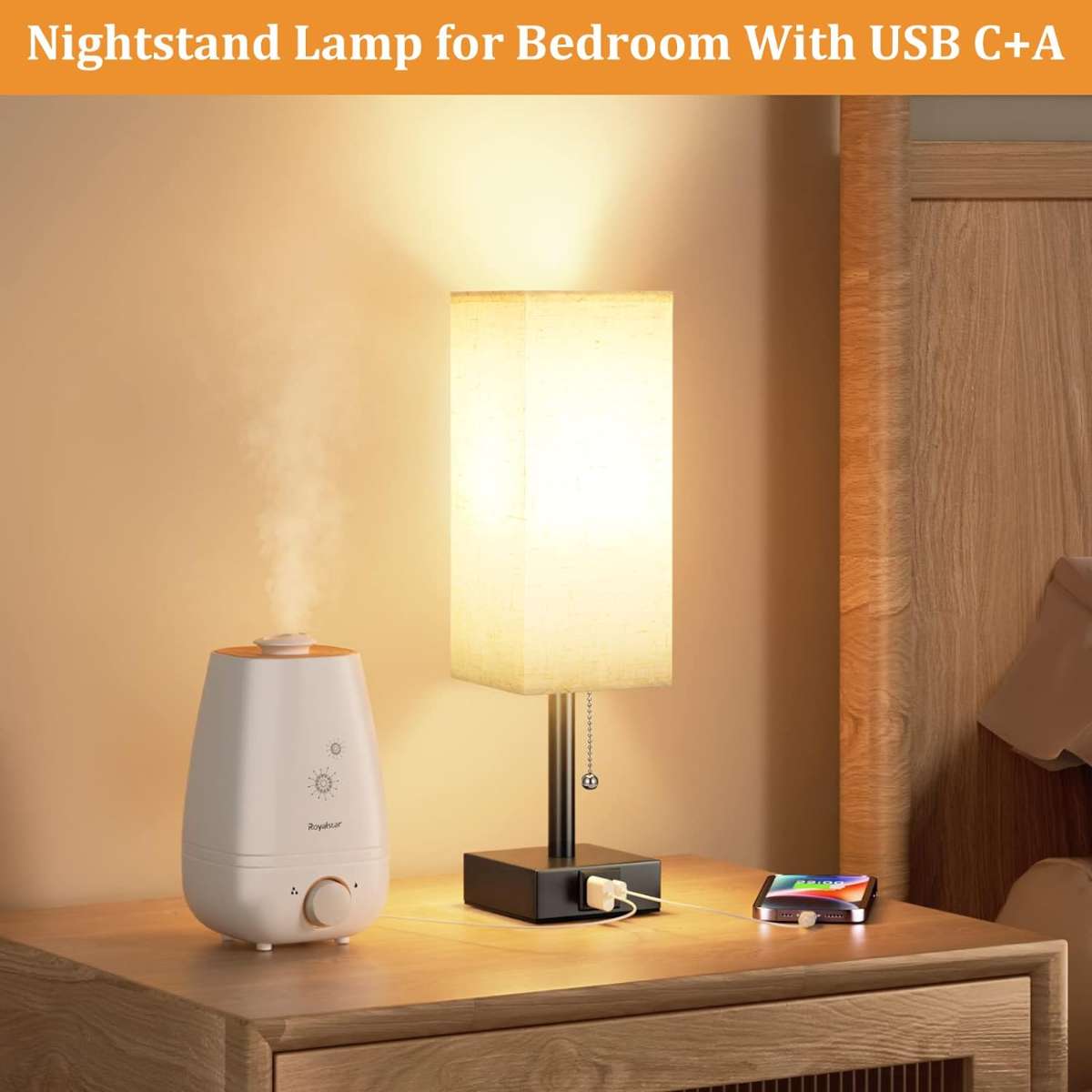 3 color hotbed table lamps (including LED bulbs)