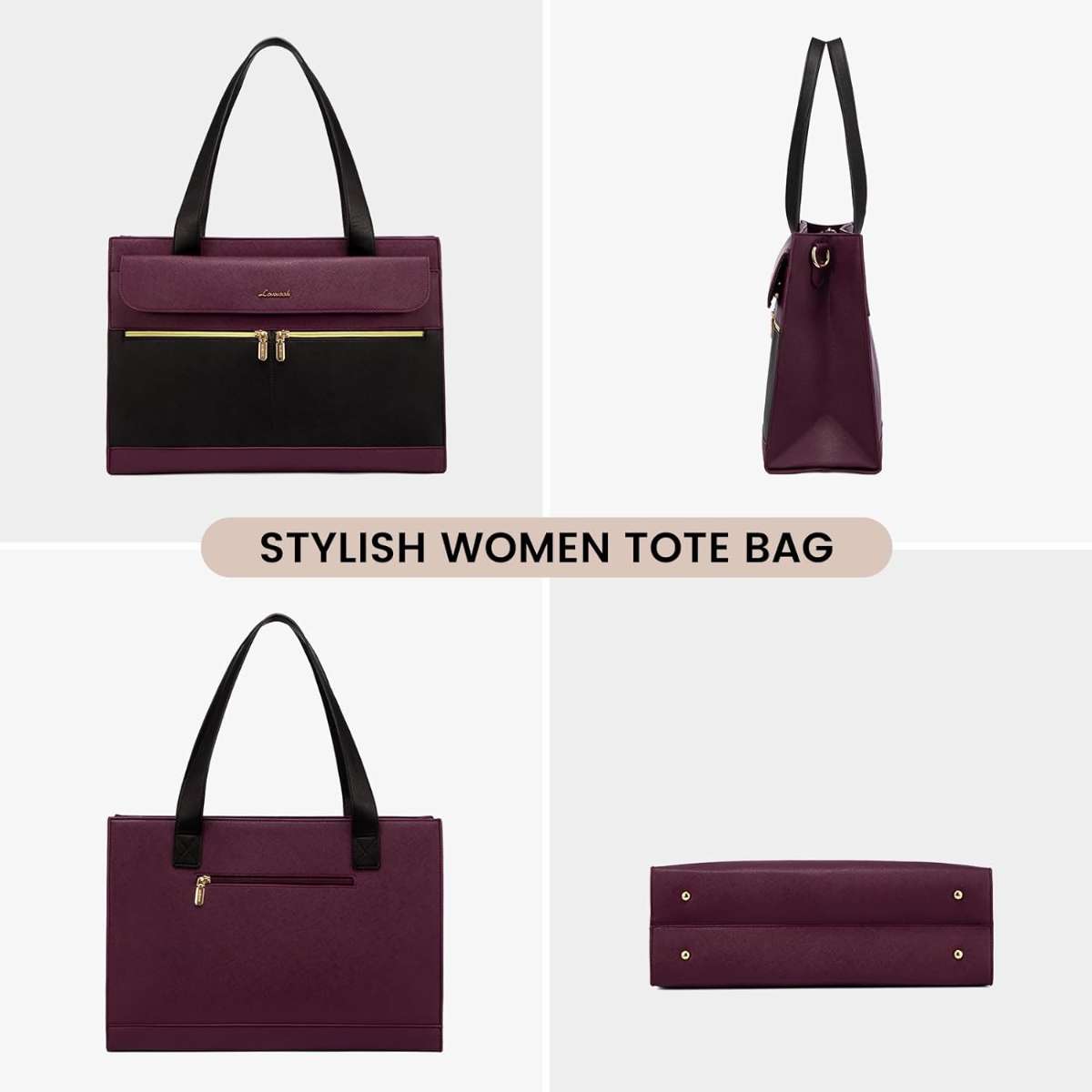 LOVEVOOK Women's Laptop Bag 15.6 inches