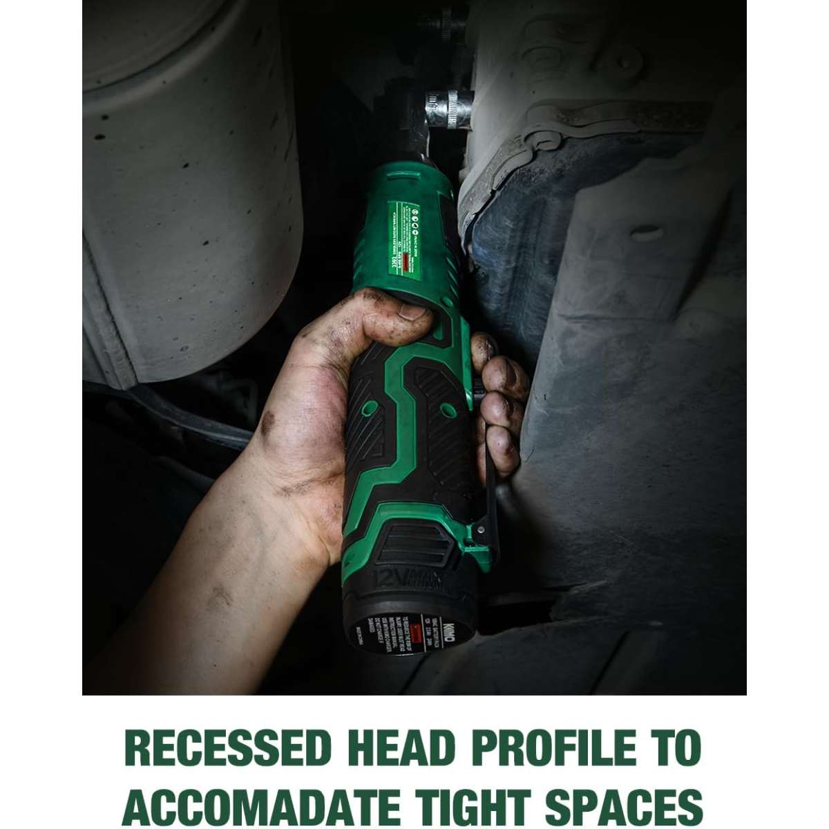 KIMO Rechargeable Electric Ratchet Wrench Kit