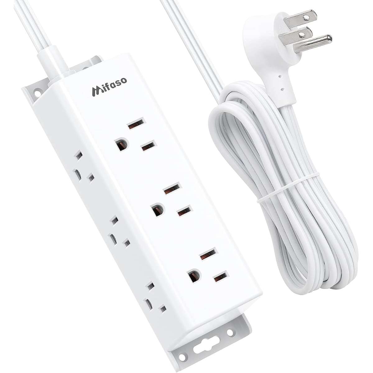 Surge Protector Power Strip - 9 wide pitch multi-outlets