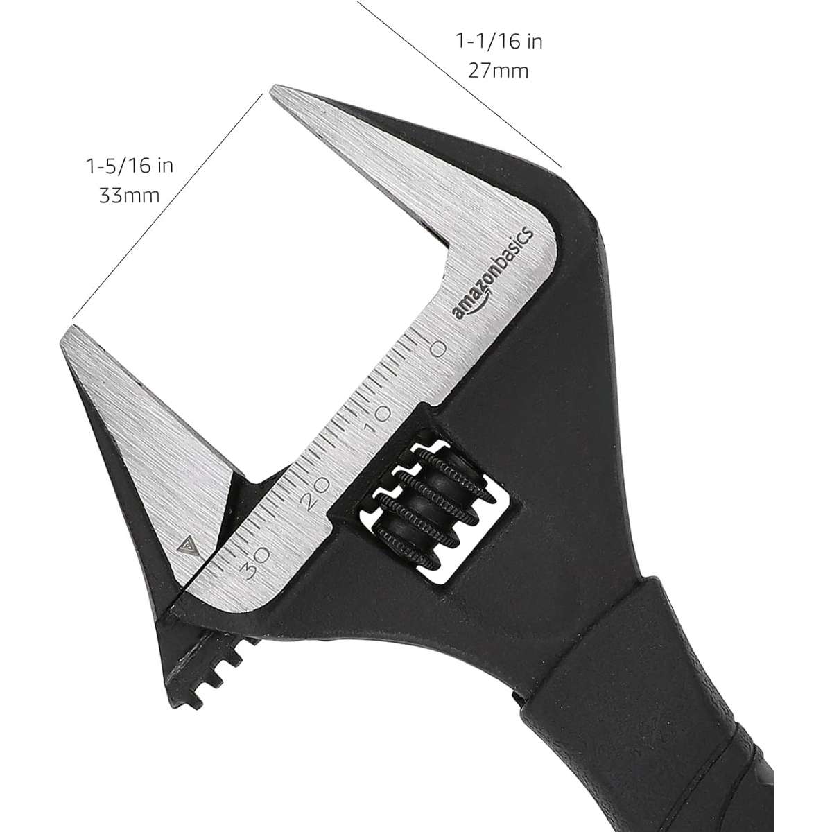 Amazon Brazil x Plumbing Adjustable Wrench with Soft Grip