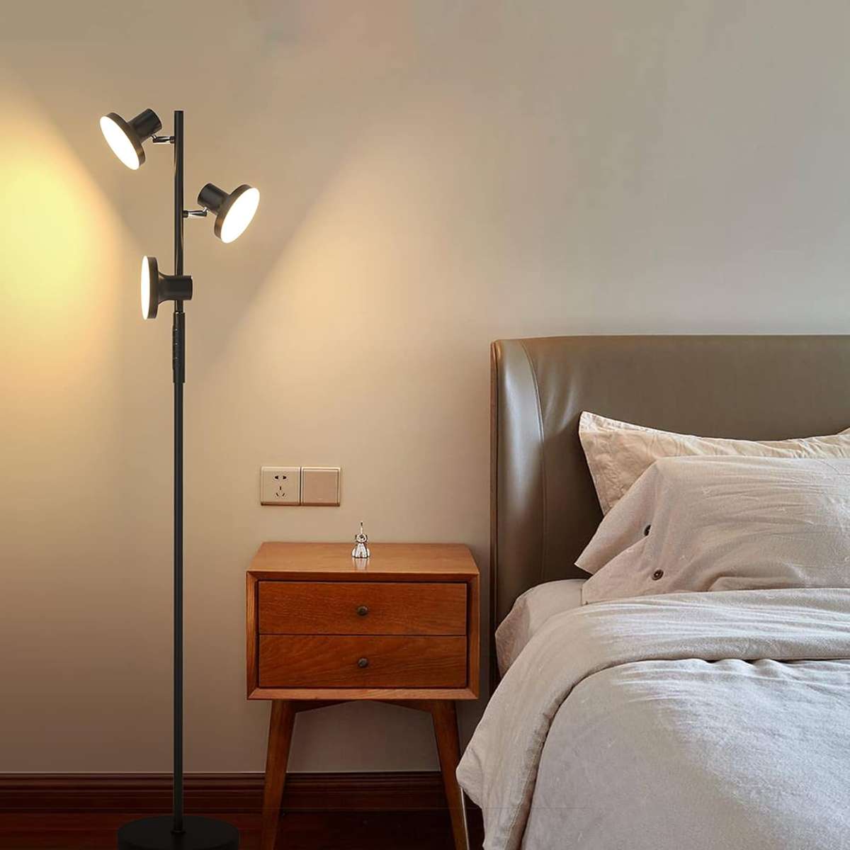 36W LED Tree Floor Light with Remote Control and Touch Control