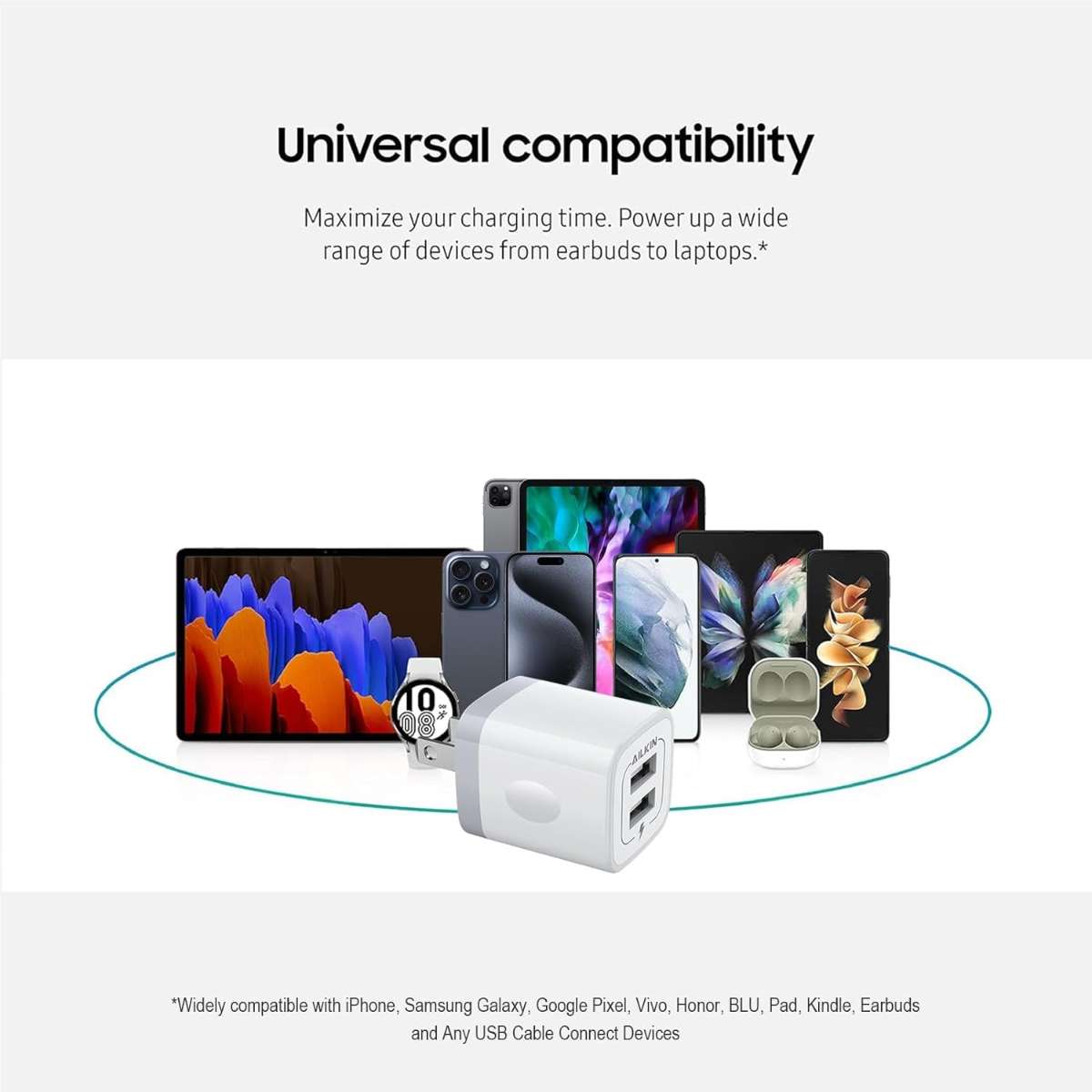 USB wall charger, charger adapter