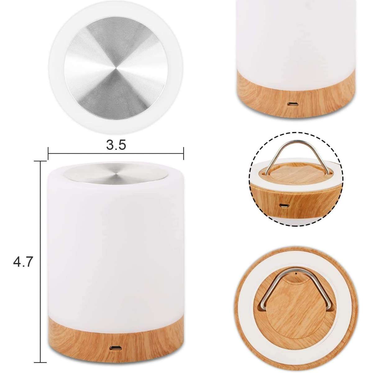 Nightlight, bedroom touch light