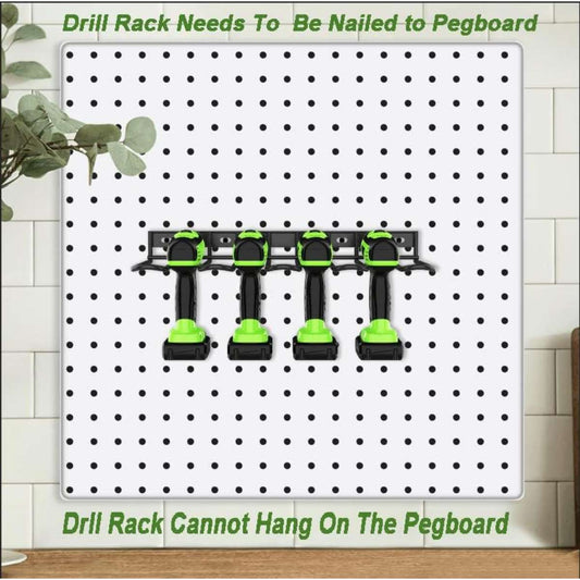 Power tool organizer, drill stand wall mount