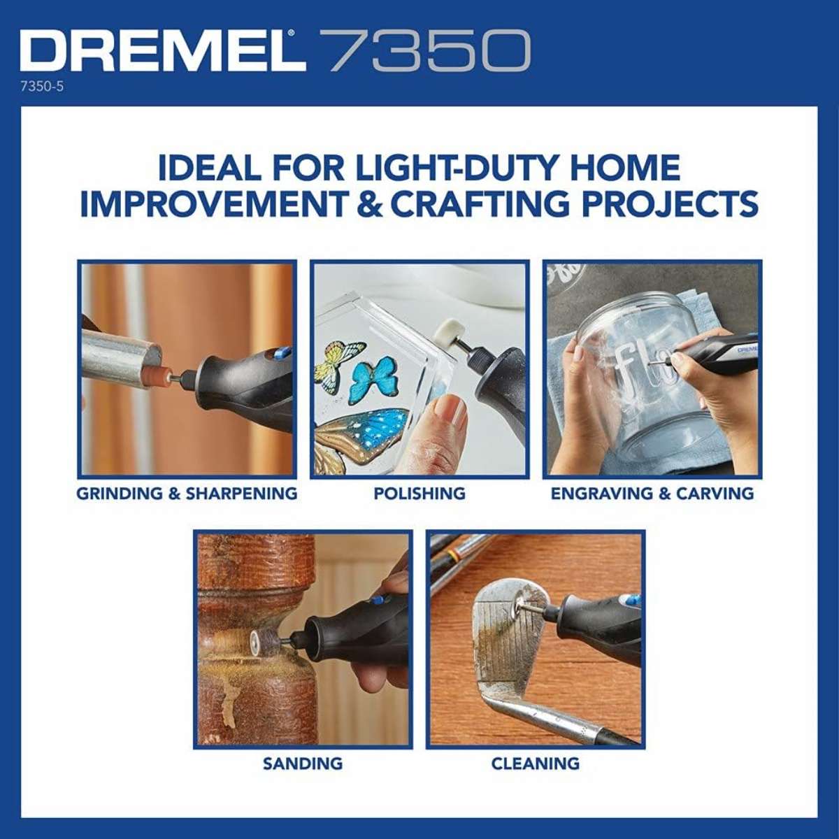 Dremel 7350-5 Cordless Rotary Tool Kit
