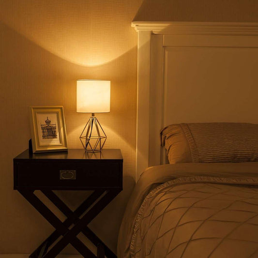 3-way dimmable touch console light, warm white living room color
