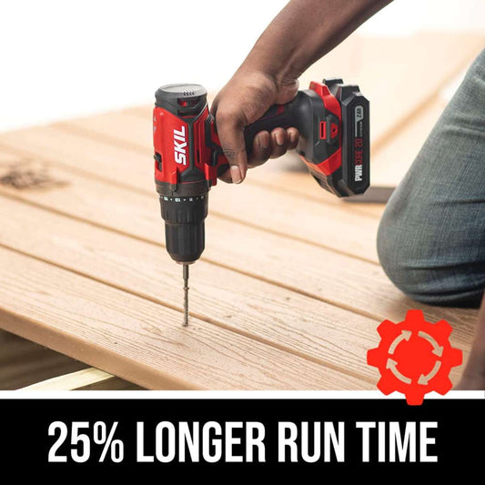 SKIL 20V 1/2 inch Cordless Drill Driver - DL527502