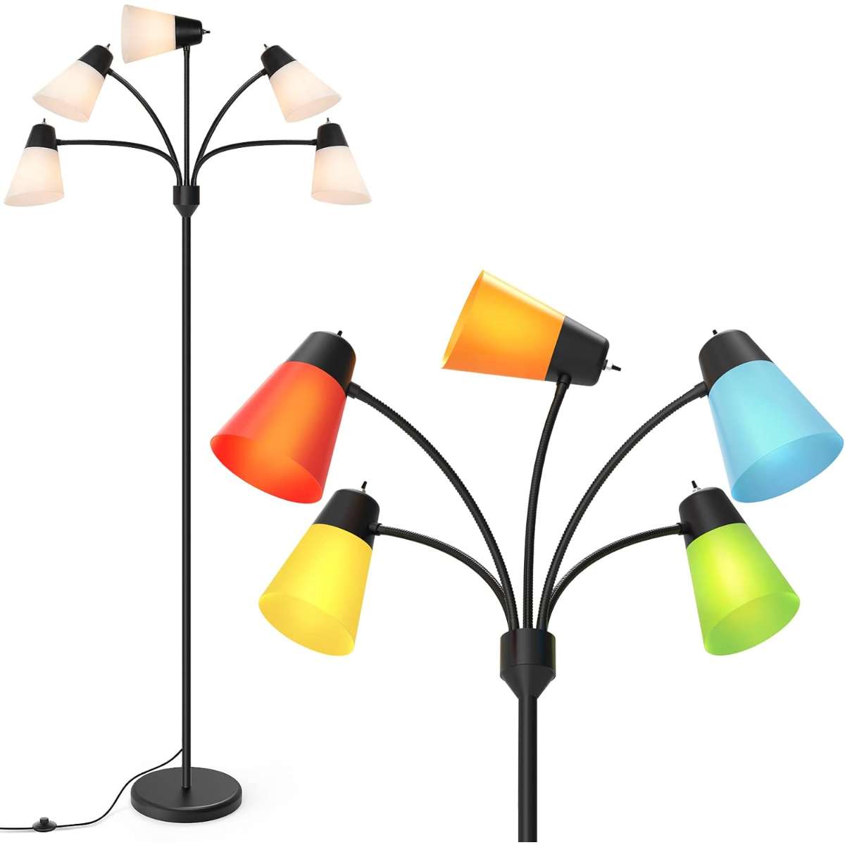 Forks Matt Ryde floor lamp, black