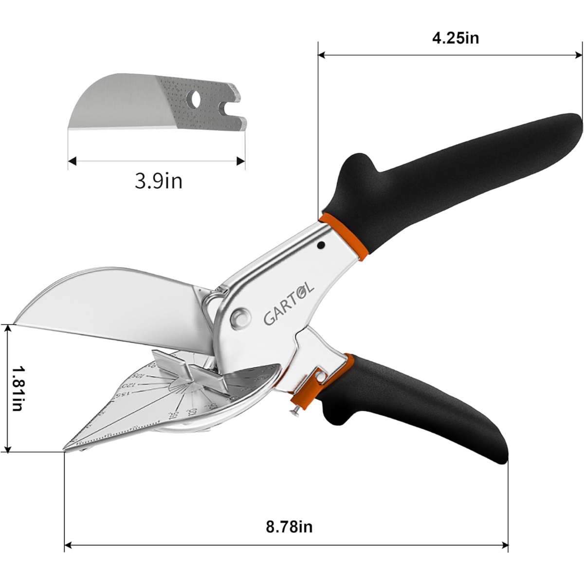 GARTOL Multi-Purpose Trunking/Miter Shear