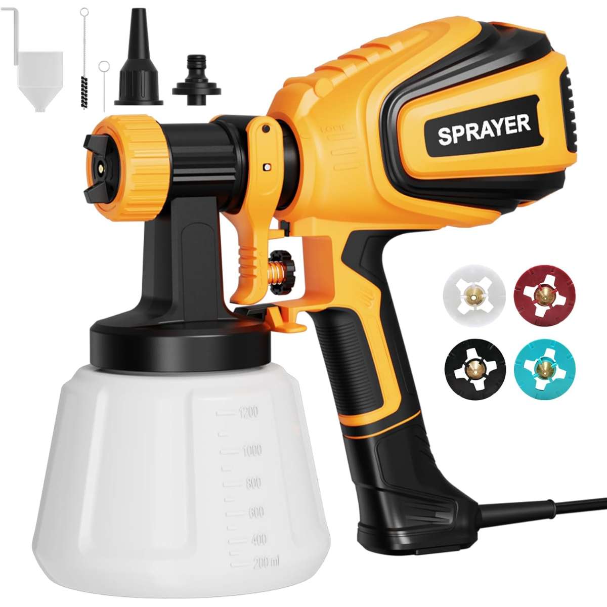 Paint Sprayer, 700W HVLP Spray Gun VF803 type