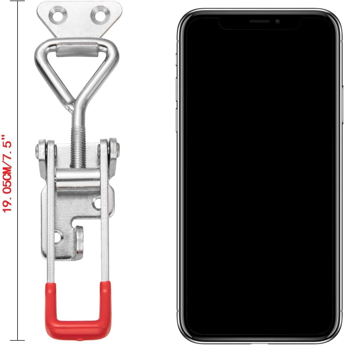 Accessbuy Heavy Duty Adjustable Toggle Latch Clamp 4003 Style (7.5")