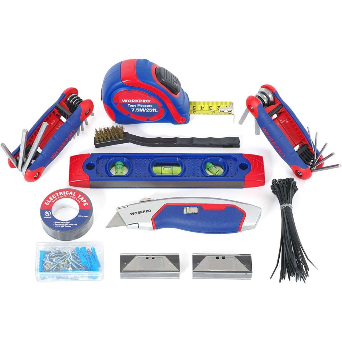 WORKPRO 322 PIECE HOME REPAIR TOOL KIT