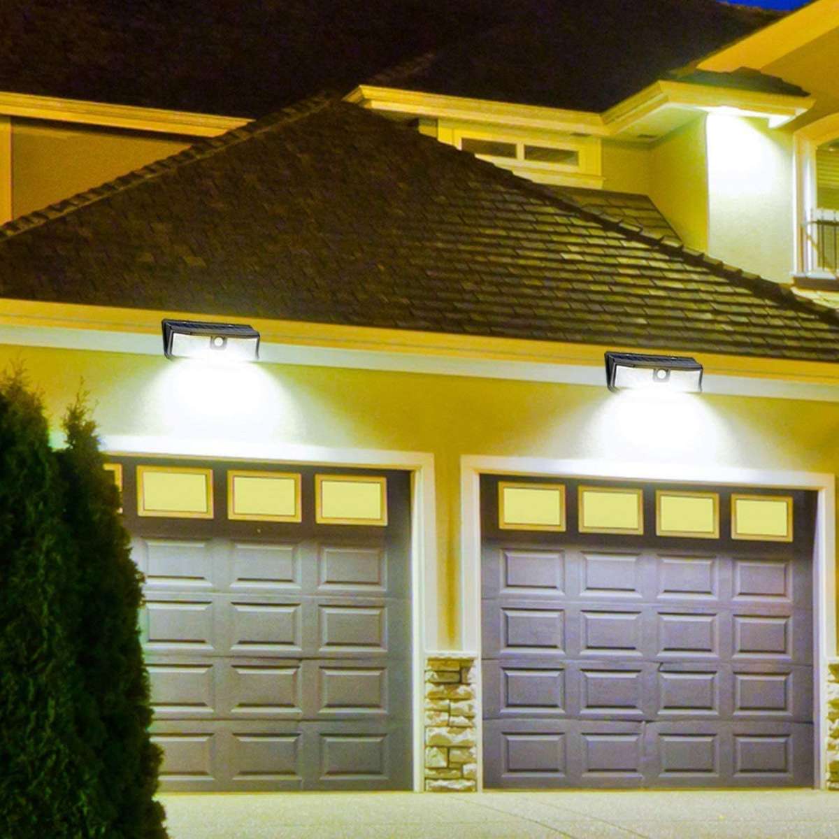 Aootek Solar Light Outdoor 182 Leds 2500Lm