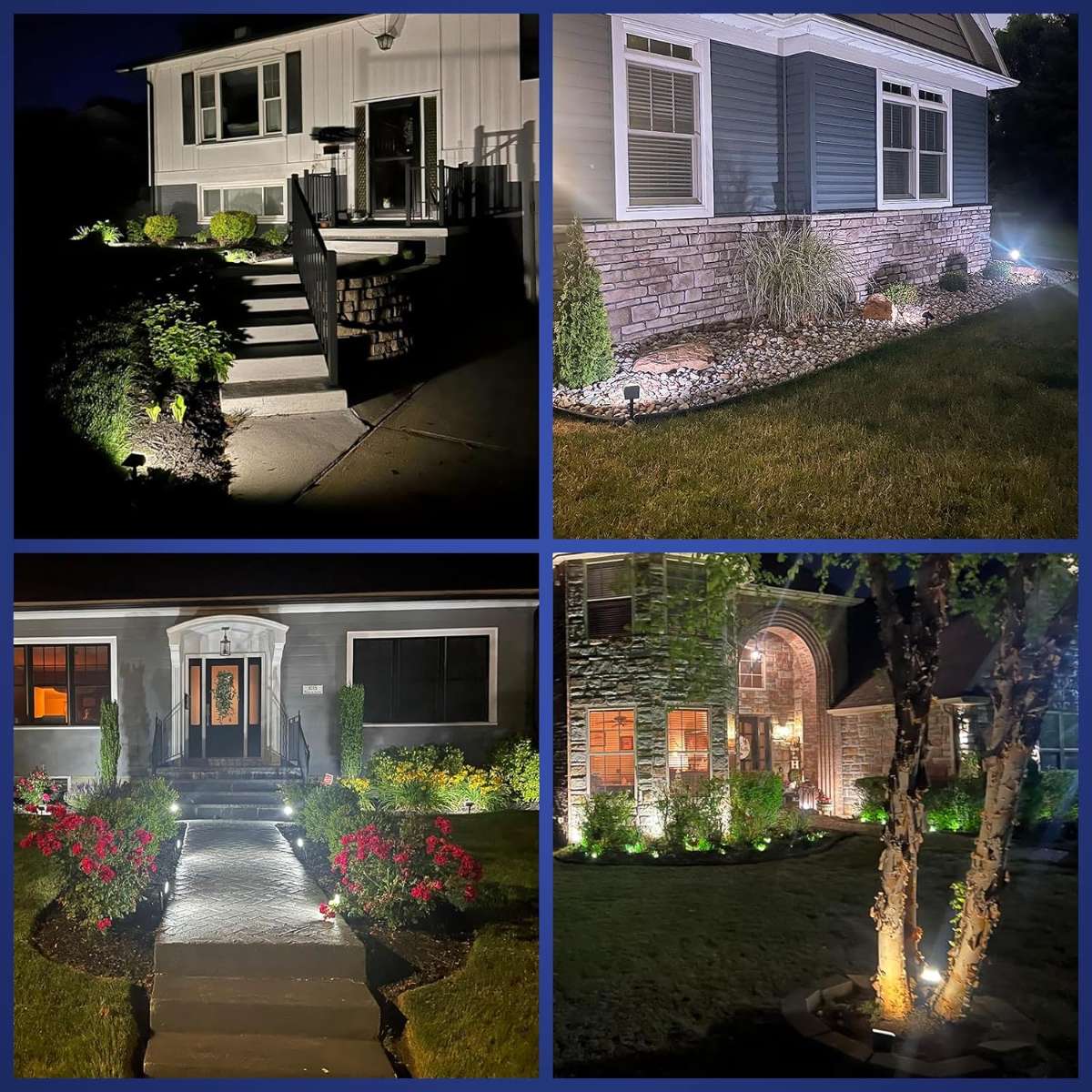 NYMPHY Solar Light Outdoor Waterproof IP68, 56 LED