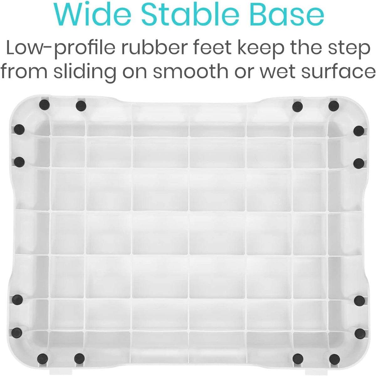 Vive Bath Shower step stool (4.5 inches) is stackable